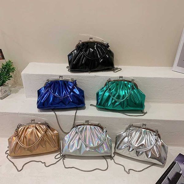 pleated shiny skin shell bag 2022 new ins small design fashion shoulder bag chain crossbody women's bag
pleated shiny skin shell bag 2022 new ins small design fashion shoulder bag chain crossbody women's bag