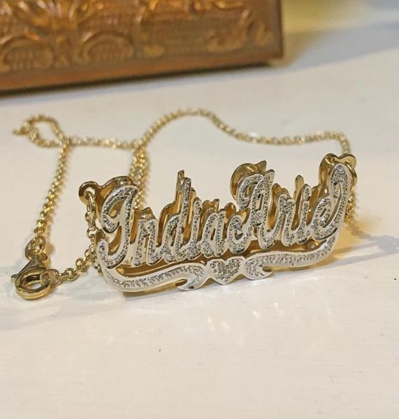 duoying zircon custom necklace double gold plated nameplate 3d necklace personalized necklaces choker women name necklace3115291, Silver
duoying zircon custom necklace double gold plated nameplate 3d necklace personalized necklaces choker women name necklace3115291, Silver