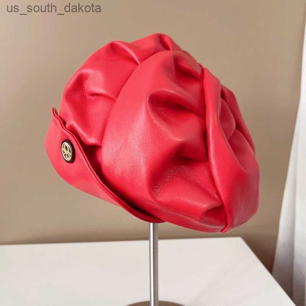 japanese pu leather beret hat 2022 new fashion street french artist warm beanie cap autumn winter retro solid color painter cap l230523, Blue;gray
japanese pu leather beret hat 2022 new fashion street french artist warm beanie cap autumn winter retro solid color painter cap l230523, Blue;gray
