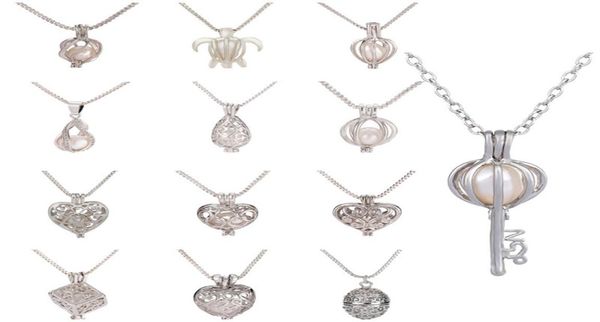 pearl cage love wish locket pendant necklace artificial natural pearl with oyster pearl mixed hollow clavicle chain necklace t6c056622333, Silver
pearl cage love wish locket pendant necklace artificial natural pearl with oyster pearl mixed hollow clavicle chain necklace t6c056622333, Silver
