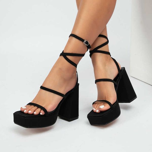 sandals new platform cross-tied summer clubnight party ladies chunky heels fashion ankle strap buckle female shoes 230511, Black
sandals new platform cross-tied summer clubnight party ladies chunky heels fashion ankle strap buckle female shoes 230511, Black