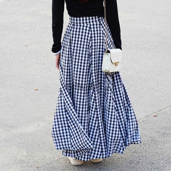 skirts plaid long skirts women bohemian skirts high waist maxi long dress casual elastic ladies a-line skirts women's skirts robe j2306, Black
skirts plaid long skirts women bohemian skirts high waist maxi long dress casual elastic ladies a-line skirts women's skirts robe j2306, Black
