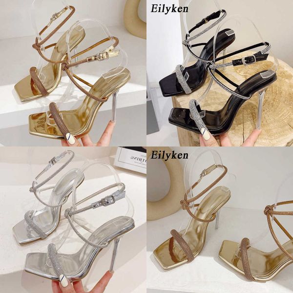 summer sandals new fashion square toe women crystal high heels buckle strap stripper ladies shoes 230511, Black
summer sandals new fashion square toe women crystal high heels buckle strap stripper ladies shoes 230511, Black