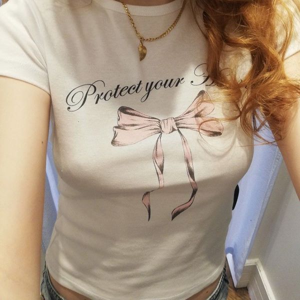 women's t shirt y2k crop cute cartoon bow print punk summer casual preppy style vintage women streetwear grunge fairy tees 230621, White
women's t shirt y2k crop cute cartoon bow print punk summer casual preppy style vintage women streetwear grunge fairy tees 230621, White