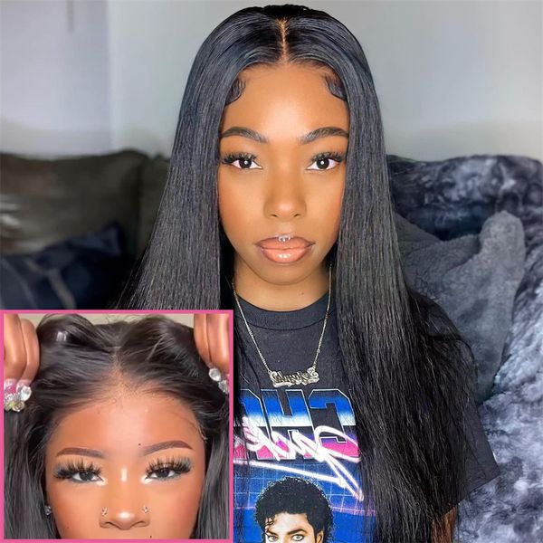 straight glueless wig human hair wear and go lace hair pre plucked for women pre cut lace lace wig, Black;brown
straight glueless wig human hair wear and go lace hair pre plucked for women pre cut lace lace wig, Black;brown
