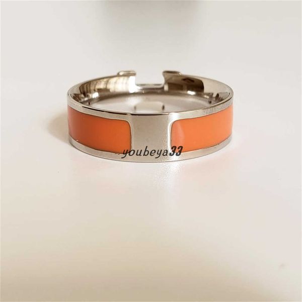 designer titanium steel 18k rose gold letter ring with female enamel index finger joint ring for couples, Silver
designer titanium steel 18k rose gold letter ring with female enamel index finger joint ring for couples, Silver