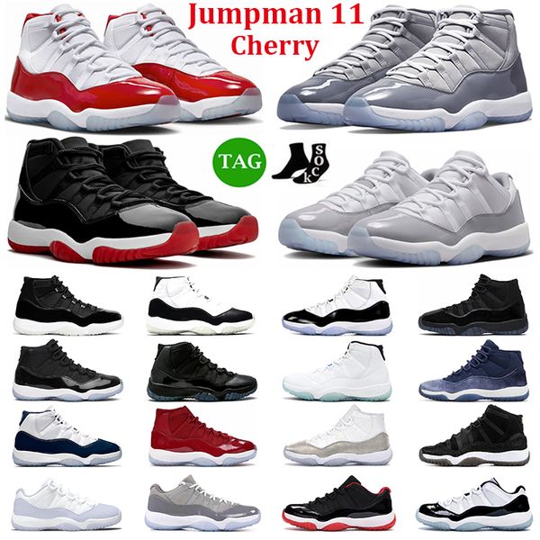 jumpman 11 men women basketball shoes 11s cherry cool cement grey bred concord cap and gown gamma blue space jam mens trainers sport sneaker, White;red
jumpman 11 men women basketball shoes 11s cherry cool cement grey bred concord cap and gown gamma blue space jam mens trainers sport sneaker, White;red