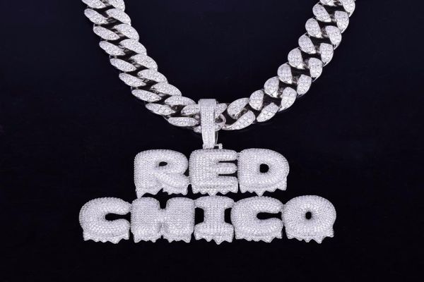 with 20mm cuban chain custom name drip letter chain pendants necklaces men zircon hip hop jewelry1614615, Silver
with 20mm cuban chain custom name drip letter chain pendants necklaces men zircon hip hop jewelry1614615, Silver