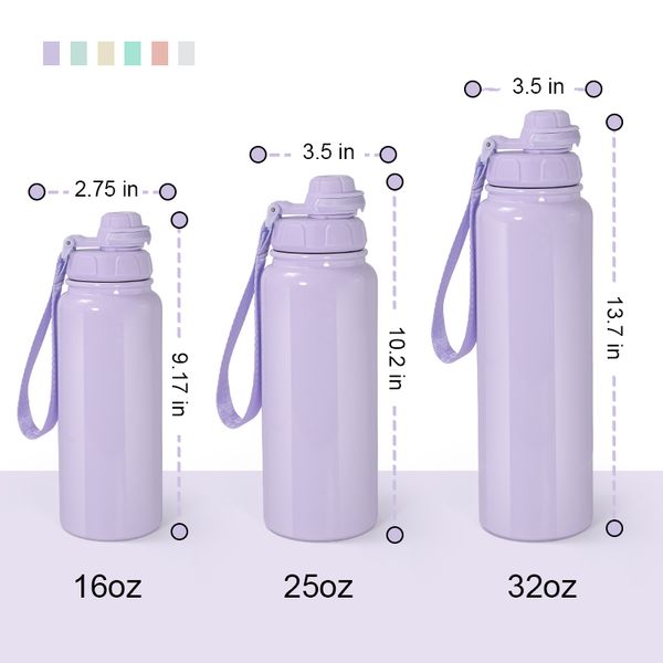 25oz 32oz aroon Water Bottles With Handle Lids Stainless Steel Double Wall Sublimation Straight Tumblers Insulated Kettle A0132, White
25oz 32oz aroon Water Bottles With Handle Lids Stainless Steel Double Wall Sublimation Straight Tumblers Insulated Kettle A0132, White