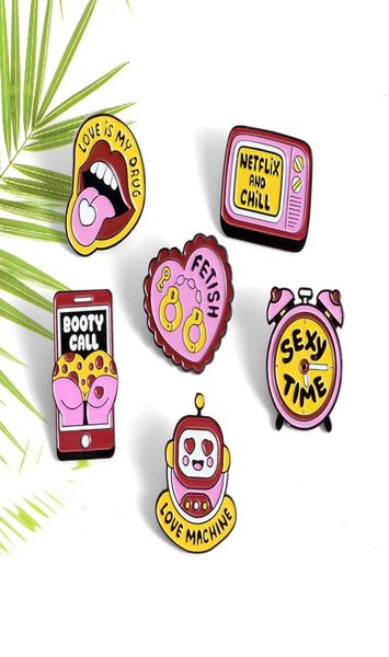 new cartoon tv robot clock lips game machine heart brooches creative cartoon enamel pins button badge fashion jewelry gift for fri3075560, Gray
new cartoon tv robot clock lips game machine heart brooches creative cartoon enamel pins button badge fashion jewelry gift for fri3075560, Gray