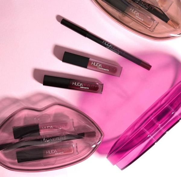 new huda lipgloss brand makeup 4 style liquid matte lipstick set long lasting waterproof lip gloss makeup with gift box1129633
new huda lipgloss brand makeup 4 style liquid matte lipstick set long lasting waterproof lip gloss makeup with gift box1129633