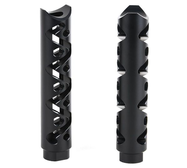 7 inch tactical muzzle brake compensator 9mm 12x28 unef thread with crush washer1728211
7 inch tactical muzzle brake compensator 9mm 12x28 unef thread with crush washer1728211