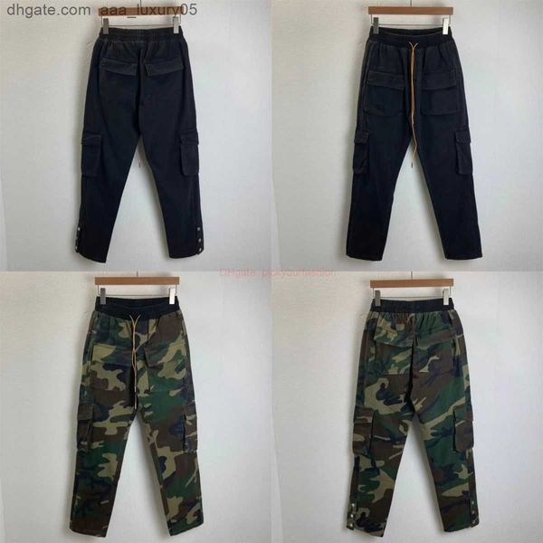 designer fashion clothing casual pant rhude spring autumn vibe style camouflage multi pocket work suit with buckle up mens trendy casual loo, Black
designer fashion clothing casual pant rhude spring autumn vibe style camouflage multi pocket work suit with buckle up mens trendy casual loo, Black
