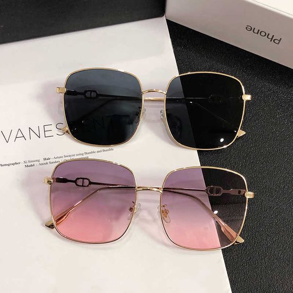 box large slimming new trendy men and women korean version street ps round face tan sunglasses driving, White;black
box large slimming new trendy men and women korean version street ps round face tan sunglasses driving, White;black