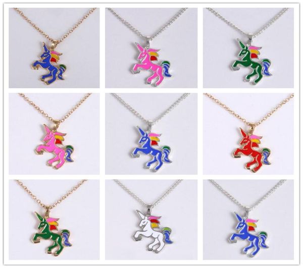 12 colors fashion unicorn necklace for girls children kids enamel cartoon horse jewelry women animal pendant necklace5684753, Silver
12 colors fashion unicorn necklace for girls children kids enamel cartoon horse jewelry women animal pendant necklace5684753, Silver