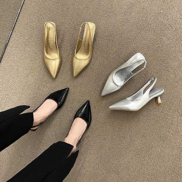 lady sandals summer women's 2023 new large pointed back hollow shallow mouth baotou thin heels gold elegant high 230615, Black
lady sandals summer women's 2023 new large pointed back hollow shallow mouth baotou thin heels gold elegant high 230615, Black