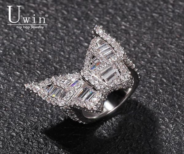 uwin butterfly cz rings micro paved full bling iced out cubic zircon luxury fashion hiphop jewelry gift 2103103571972, Silver
uwin butterfly cz rings micro paved full bling iced out cubic zircon luxury fashion hiphop jewelry gift 2103103571972, Silver