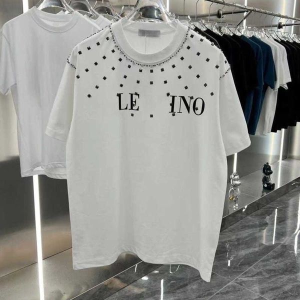 summer tide brand mens t shirt 23ss summer new man tees casual tee designer t shirt men women rivet drill short sleeved shirt, White;black
summer tide brand mens t shirt 23ss summer new man tees casual tee designer t shirt men women rivet drill short sleeved shirt, White;black