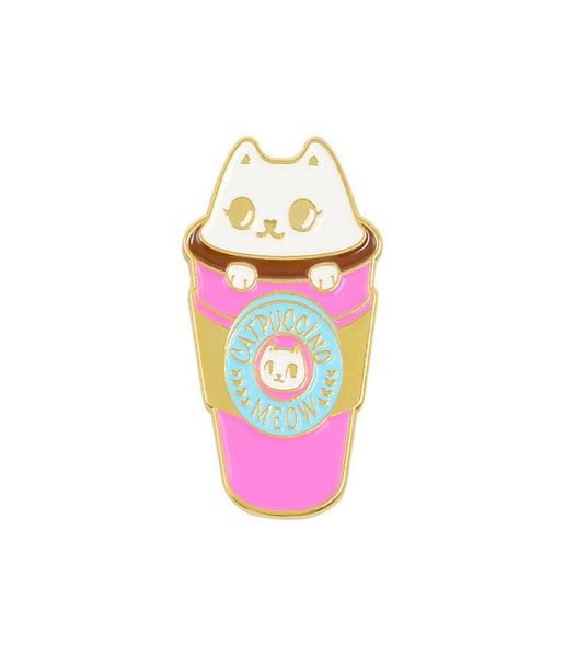 high grade alloy enamel badge cup cat meow cute cartoon brooch student brooch9454674, Gray
high grade alloy enamel badge cup cat meow cute cartoon brooch student brooch9454674, Gray