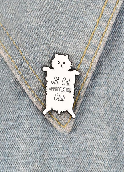 white cat enamel pins fat kitten badges custom brooches pastel lapel pin denim shirt cartoon cute animal club jewelry gift6371559, Gray
white cat enamel pins fat kitten badges custom brooches pastel lapel pin denim shirt cartoon cute animal club jewelry gift6371559, Gray
