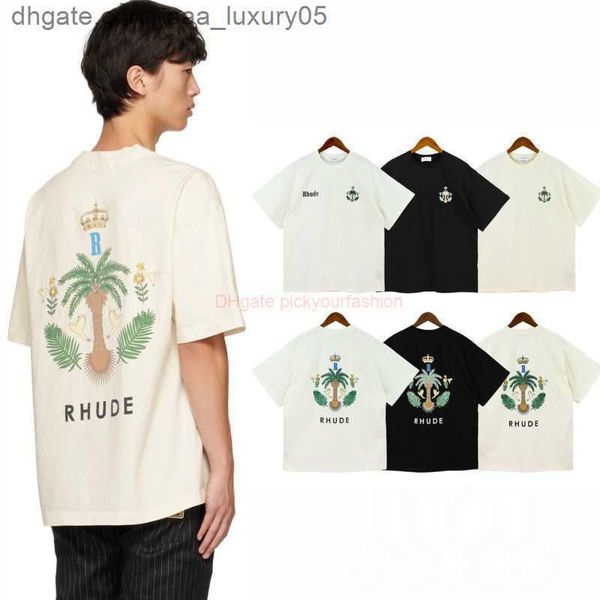 designer fashion clothing tees tshirt summer fashion men recommend rhude mens printed cotton roundneck shortsleeved student versatile tshirt, White;black
designer fashion clothing tees tshirt summer fashion men recommend rhude mens printed cotton roundneck shortsleeved student versatile tshirt, White;black