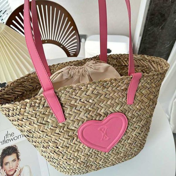 new product pink beach bag l letter woman straw weave designers handbag holiday casual shopping bags woven shoulder bags women straw tote ba
new product pink beach bag l letter woman straw weave designers handbag holiday casual shopping bags woven shoulder bags women straw tote ba