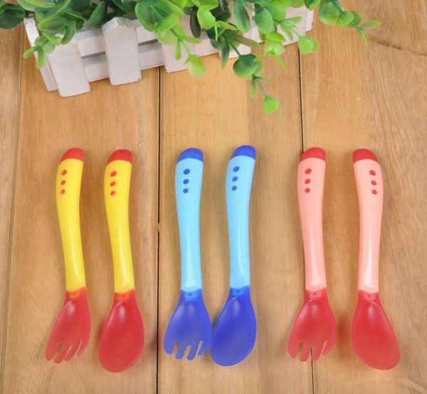 kids weaning soft silicone head 2 pieces baby heat sensing thermal feeding fork spoon8008821
kids weaning soft silicone head 2 pieces baby heat sensing thermal feeding fork spoon8008821