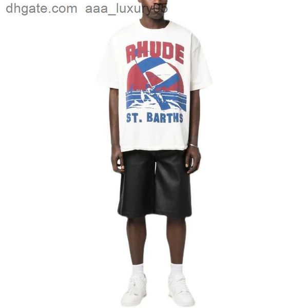 designer fashion clothing tees tshirts 2023 summer new rhude high street sunset sea sail letter print loose casual short sleeve t-shirt men, White;black
designer fashion clothing tees tshirts 2023 summer new rhude high street sunset sea sail letter print loose casual short sleeve t-shirt men, White;black