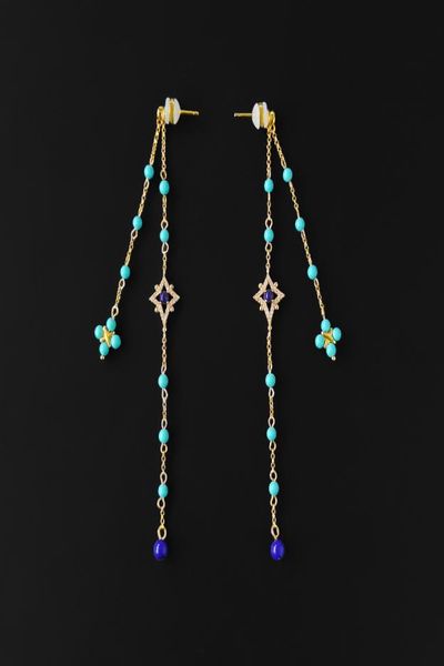 s925 sterling silver roman style simple turquoise tassel earrings chain dangle earrings fashion luxury brand monaco jewelry 2208165177804, Golden
s925 sterling silver roman style simple turquoise tassel earrings chain dangle earrings fashion luxury brand monaco jewelry 2208165177804, Golden