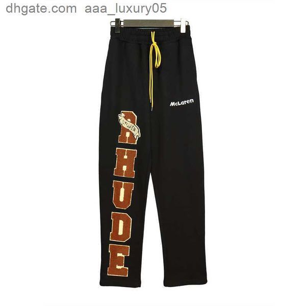 designer clothing casual pant rhude trend brand pants letter embroidered sports leisure hip shop loose trendy straight leg pants streetwear, Black
designer clothing casual pant rhude trend brand pants letter embroidered sports leisure hip shop loose trendy straight leg pants streetwear, Black