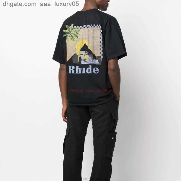 designer fashion clothing tees tshirt 23ss new summer rhude mens moonlight tropic printed tshirt for men cotton streetwear casual sportswea, White;black
designer fashion clothing tees tshirt 23ss new summer rhude mens moonlight tropic printed tshirt for men cotton streetwear casual sportswea, White;black