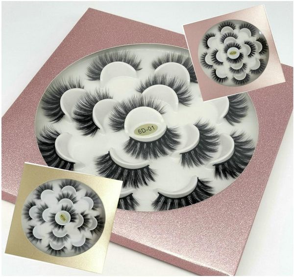 7 pairs false eyelashes long makeup 6d mink lash handmade natural densely flower type of lotus plate extension fake lashes for bea3383772
7 pairs false eyelashes long makeup 6d mink lash handmade natural densely flower type of lotus plate extension fake lashes for bea3383772
