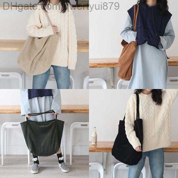 cross body women fashion corduroy shoulder bag large capacity female tote handbag folding reusable shopping bags thin strap cloth s25 
cross body women fashion corduroy shoulder bag large capacity female tote handbag folding reusable shopping bags thin strap cloth s25