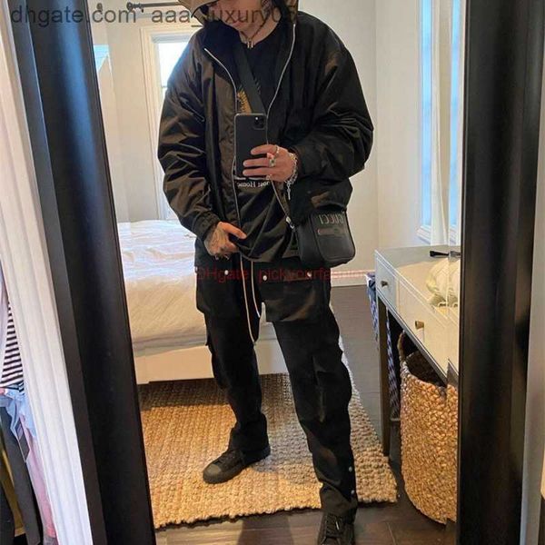 designer fashion clothing casual pant rhude pocket mens womens workwear drawstring buckle long pants bibo high street personalized casual pa, Black
designer fashion clothing casual pant rhude pocket mens womens workwear drawstring buckle long pants bibo high street personalized casual pa, Black