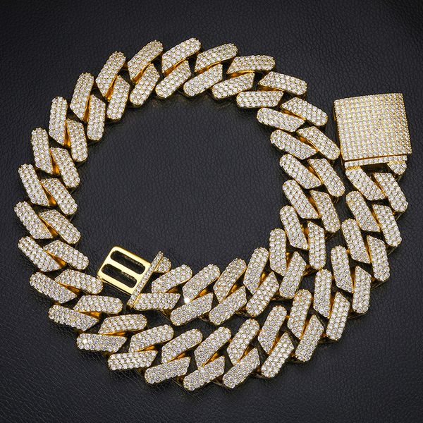 mens heavy hip hop chians 30mm 6-24inch yellow white gold plated 3rows cz bling miami cuban chain necklace bracelet punk jewelry necklace ch, Silver
mens heavy hip hop chians 30mm 6-24inch yellow white gold plated 3rows cz bling miami cuban chain necklace bracelet punk jewelry necklace ch, Silver