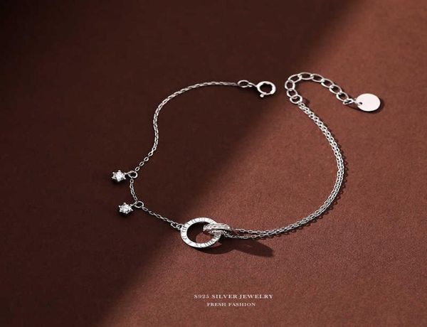original classic double ring double pendant interlocking bracelet ladies men bracelets fashion jewelry4226436, Golden;silver
original classic double ring double pendant interlocking bracelet ladies men bracelets fashion jewelry4226436, Golden;silver