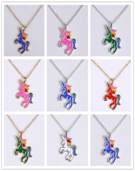 12 colors fashion unicorn necklace for girls children kids enamel cartoon horse jewelry women animal pendant necklace3261590, Silver
12 colors fashion unicorn necklace for girls children kids enamel cartoon horse jewelry women animal pendant necklace3261590, Silver