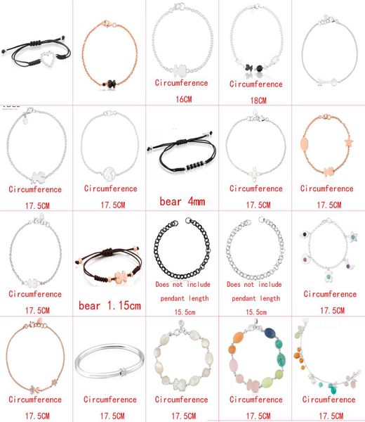 2021 new style 100 925 sterling silver classic cute bear bracelet fashion ladies jewelry factory whole8076534, Golden;silver
2021 new style 100 925 sterling silver classic cute bear bracelet fashion ladies jewelry factory whole8076534, Golden;silver
