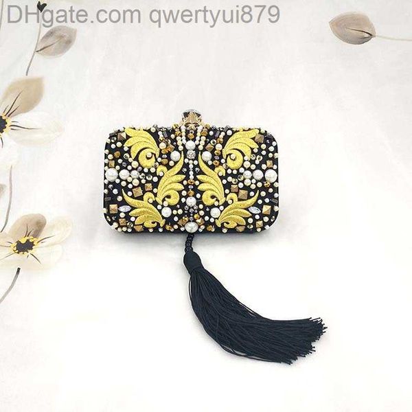 clutch bags european and american style embroidered party evening bag handmade diamond black tassel clutch
clutch bags european and american style embroidered party evening bag handmade diamond black tassel clutch