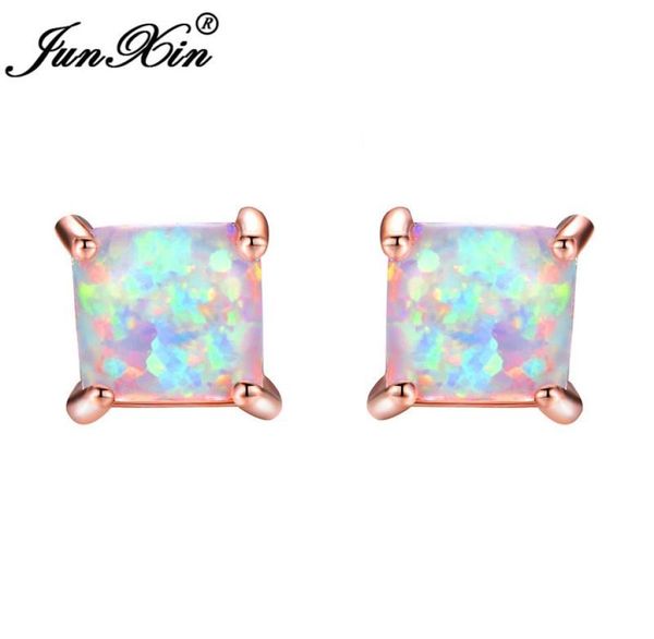 junxin greenbluewhite fire opal stud earrings for women rose gold filled square earrings princess cut birthstone earring gifts8126134, Golden;silver
junxin greenbluewhite fire opal stud earrings for women rose gold filled square earrings princess cut birthstone earring gifts8126134, Golden;silver