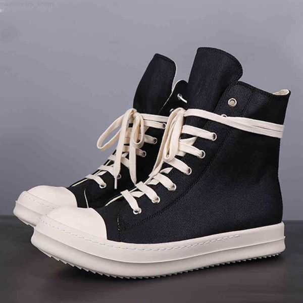 ro original autumn and winter boots shoes high-hip hop streetwear flats men casual canvas trainers ankle lace up fashion sneaker, Black
ro original autumn and winter boots shoes high-hip hop streetwear flats men casual canvas trainers ankle lace up fashion sneaker, Black