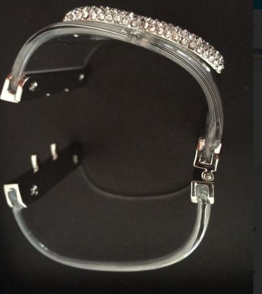 clear crystal and pearl bangle bracelet fashion acrylic bangles bracelets wristband cuff for women with bag3725841, Black
clear crystal and pearl bangle bracelet fashion acrylic bangles bracelets wristband cuff for women with bag3725841, Black