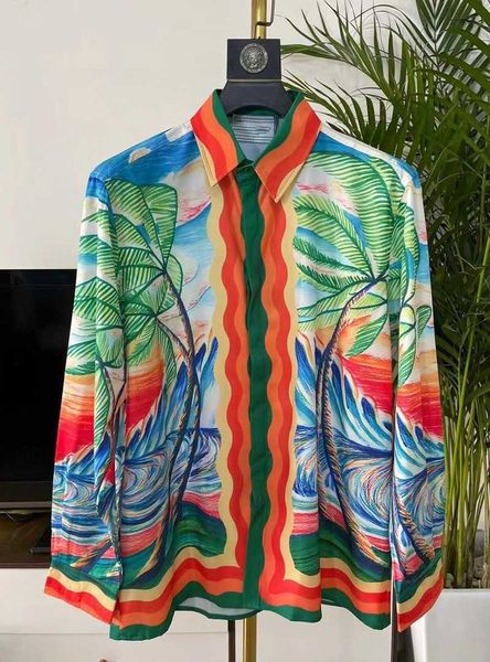 casa mens silk shirt designer men women loose long sleeve t shirt casablanca casual shirts clothing summer sun coat oversized -3xl, White;black
casa mens silk shirt designer men women loose long sleeve t shirt casablanca casual shirts clothing summer sun coat oversized -3xl, White;black