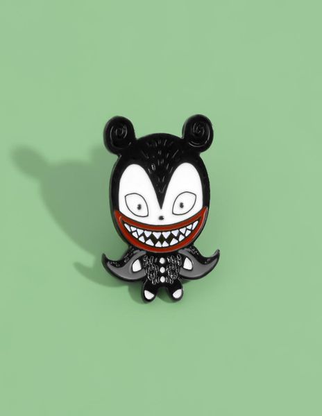 new cartoon punk dark cloak ghost clown big mouth mouse enamel animation character pin child denim clothes lapel pendant jewelry g9957043, Gray
new cartoon punk dark cloak ghost clown big mouth mouse enamel animation character pin child denim clothes lapel pendant jewelry g9957043, Gray