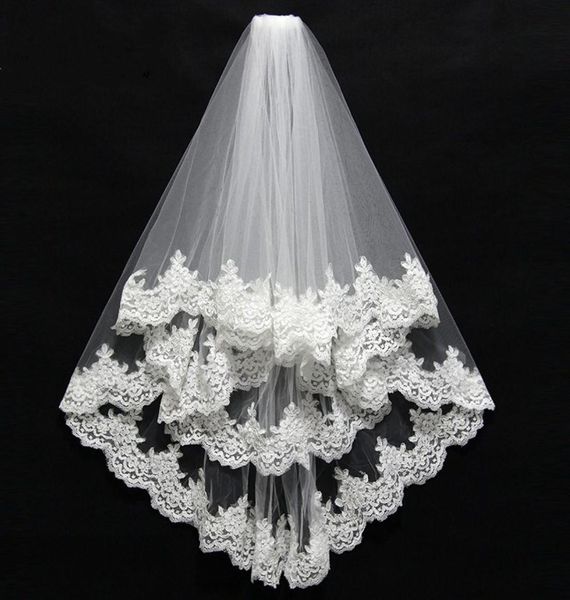 in stock white short bridal veils two layers with comb lace edge wedding veils voile de mariee lace head veils3396080, Black
in stock white short bridal veils two layers with comb lace edge wedding veils voile de mariee lace head veils3396080, Black