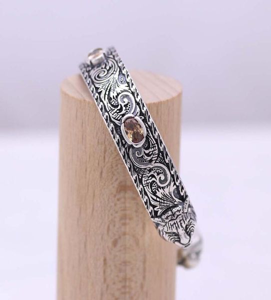 s925 sterling silver ancient retro vintage engraving pattern double tiger head bracelet3613439, Golden;silver
s925 sterling silver ancient retro vintage engraving pattern double tiger head bracelet3613439, Golden;silver