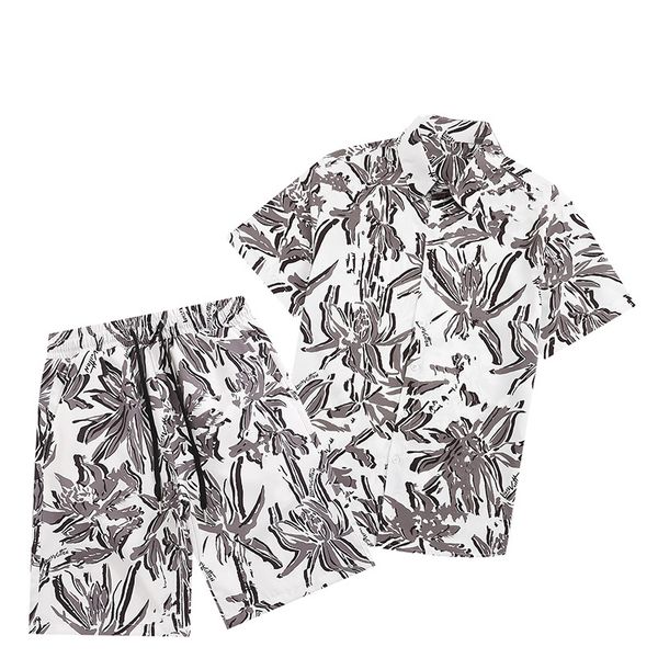 summer mens tracksuits hawaii beach pants set designer shirts printing leisure shirt man brand the board of directors short sleeve short bea, Gray
summer mens tracksuits hawaii beach pants set designer shirts printing leisure shirt man brand the board of directors short sleeve short bea, Gray