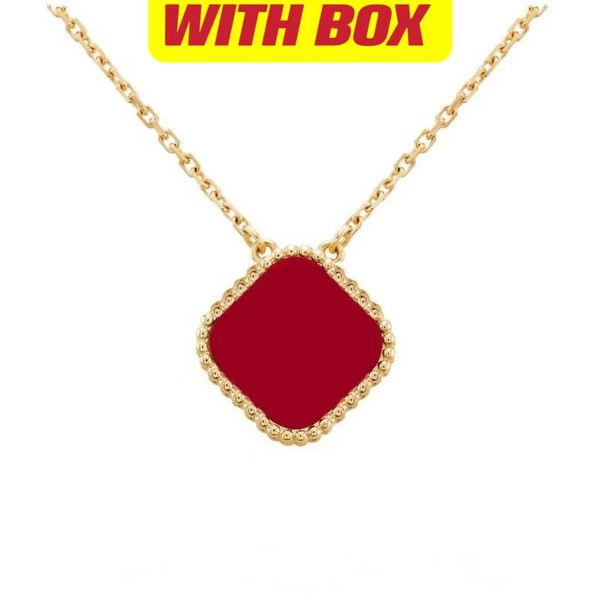 pendant necklace designer jewelry four leaf clover highquality luxury fashion chain for womens gold letter titanium steel with box white red, Silver
pendant necklace designer jewelry four leaf clover highquality luxury fashion chain for womens gold letter titanium steel with box white red, Silver