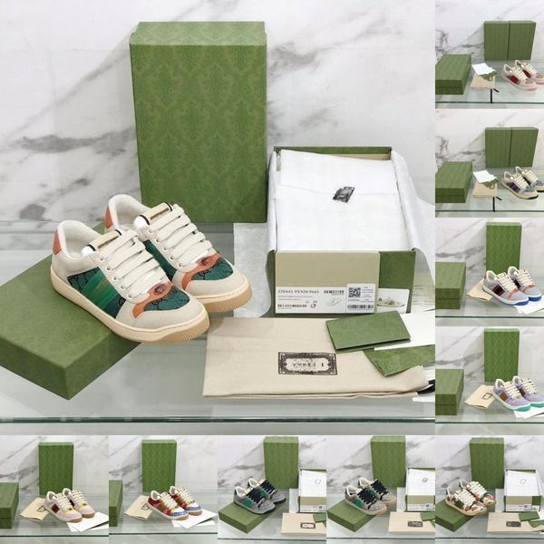 with box designer sneakers ggity shoes designer shoes screener sneakers women men casual shoe beige butter dirty leather running vintage mu, Black
with box designer sneakers ggity shoes designer shoes screener sneakers women men casual shoe beige butter dirty leather running vintage mu, Black