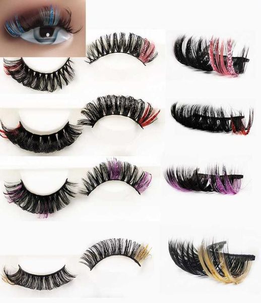 false eyelashes faux mink colored lashes design fluffy glitter natural strip makeup1482593
false eyelashes faux mink colored lashes design fluffy glitter natural strip makeup1482593